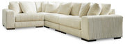 Lindyn 4-Piece Sectional Velvet