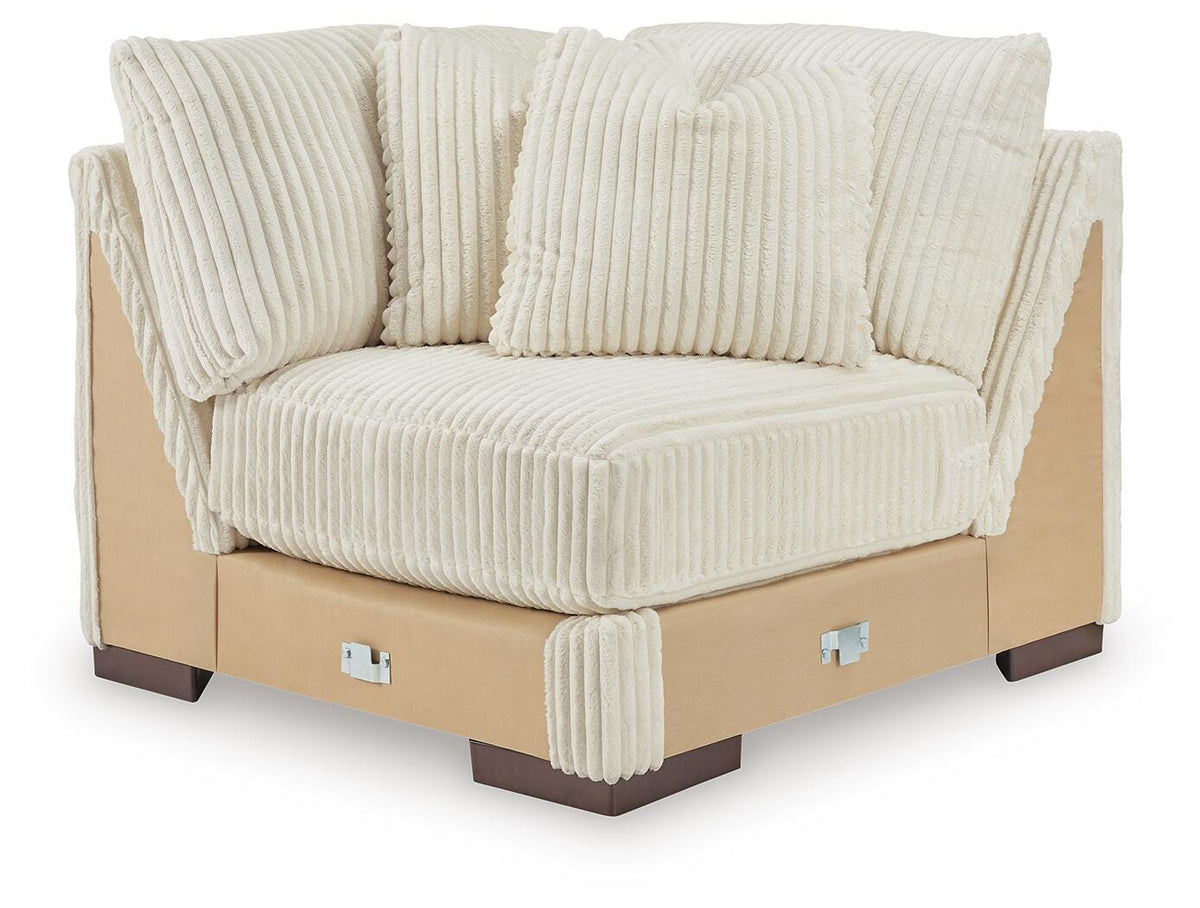 Lindyn 4-Piece Sectional with Chaise Velvet