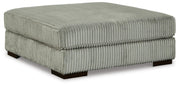 Lindyn Oversized Accent Ottoman Velvet