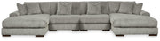 Lindyn 4-Piece Sectional with Double Chaise