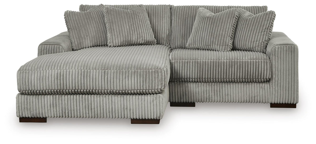 Lindyn 2-Piece Sectional with Chaise Velvet