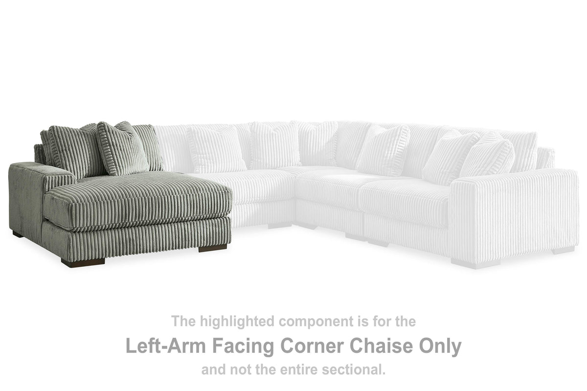 Lindyn LAF Corner Chaise Velvet