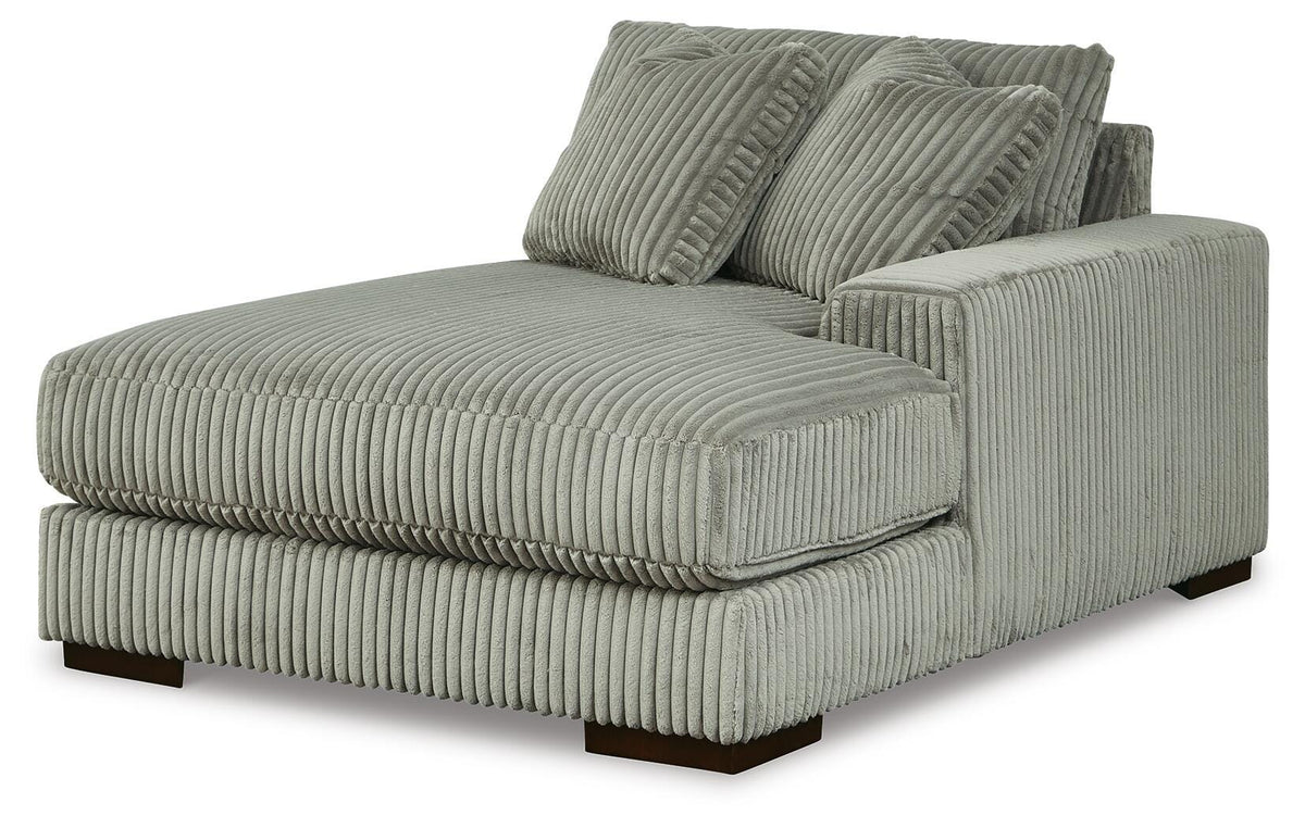 Lindyn 3-Piece Sectional with Double Chaise Velvet
