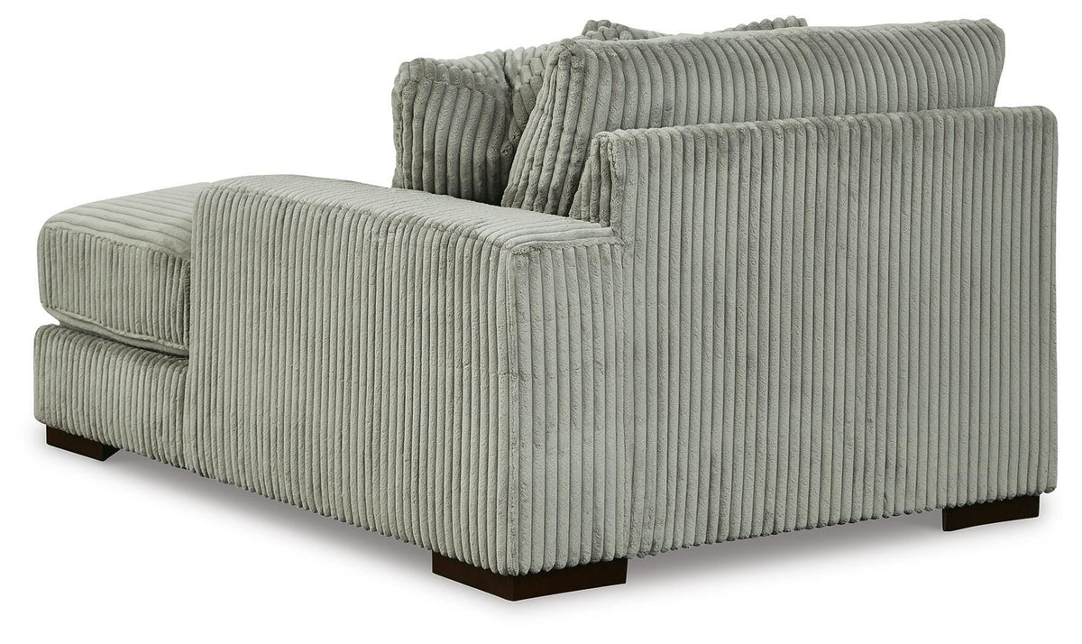 Lindyn 3-Piece Sectional with Double Chaise Velvet