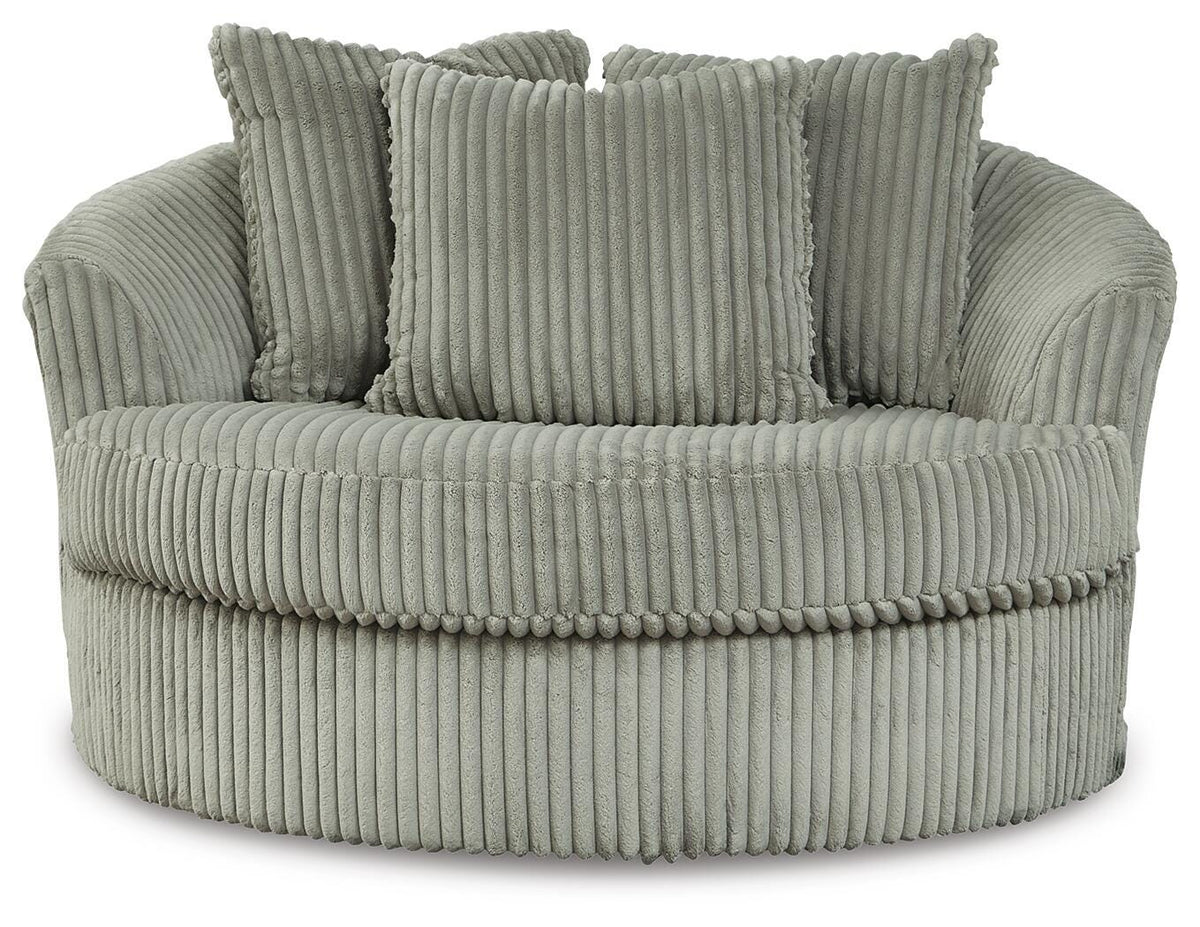 Lindyn 4-Piece Sectional, Chair and Ottoman