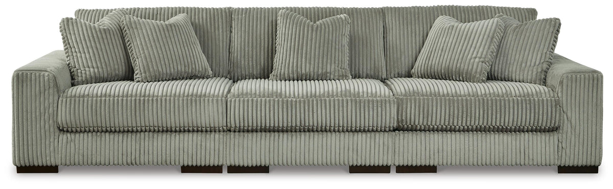 Lindyn 3-Piece Sectional Sofa Velvet