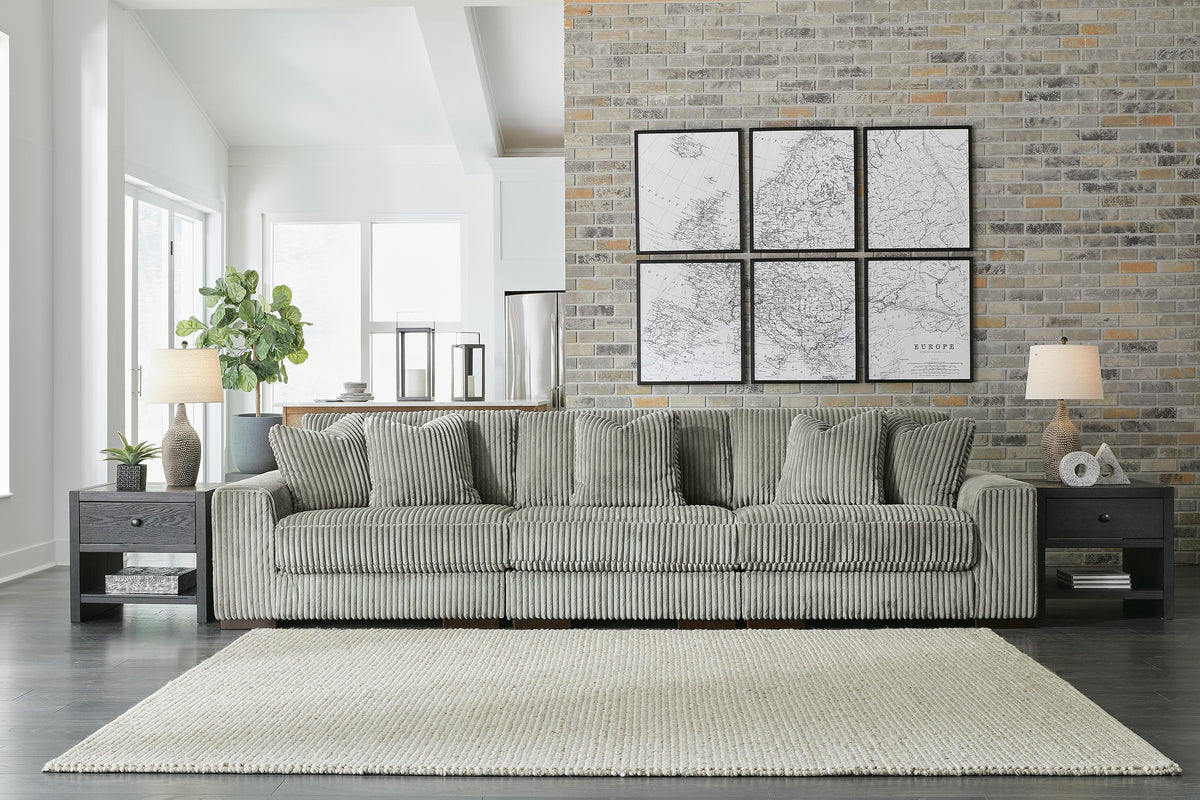 Lindyn 3-Piece Sectional Sofa Velvet