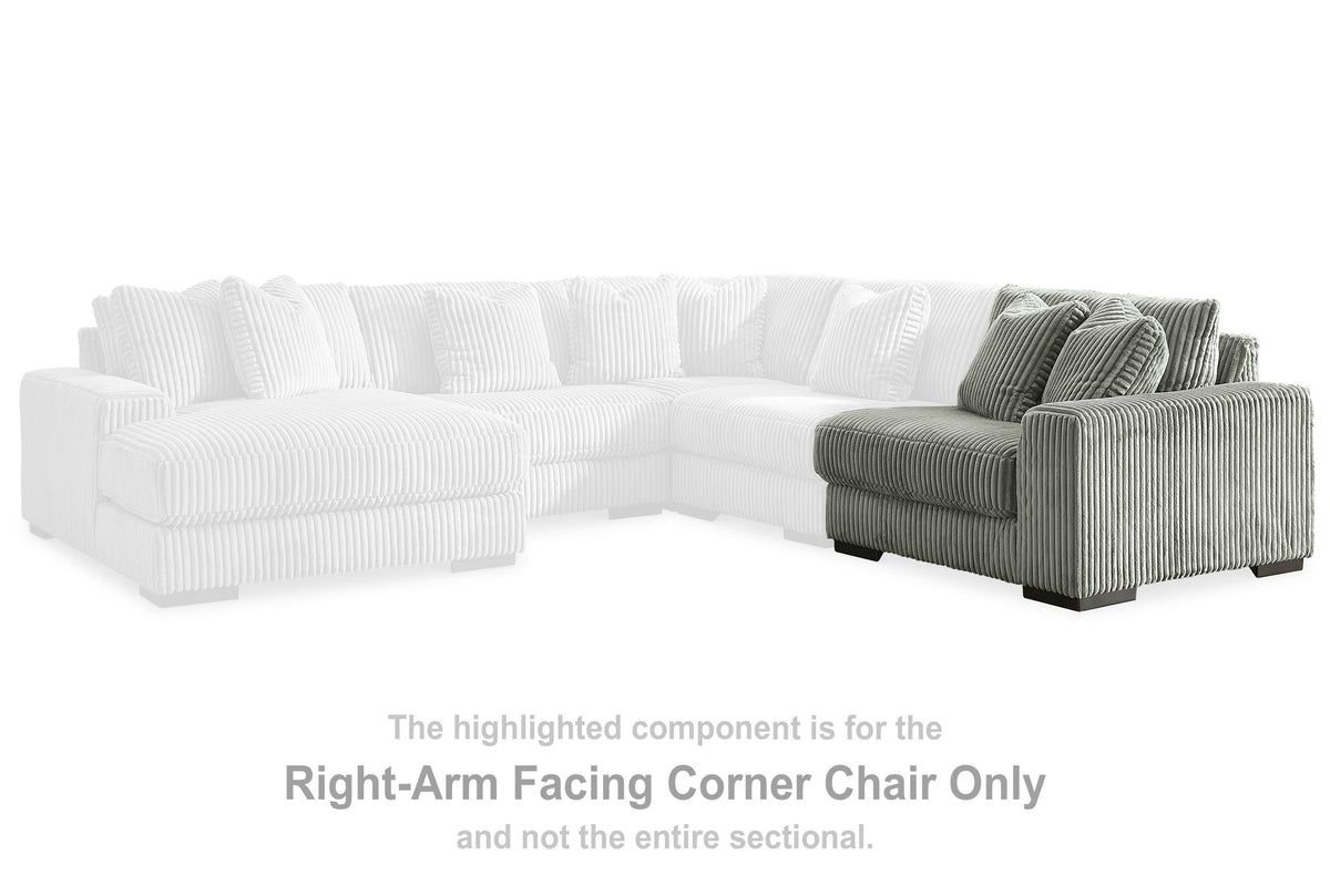 Lindyn RAF Corner Chair Velvet
