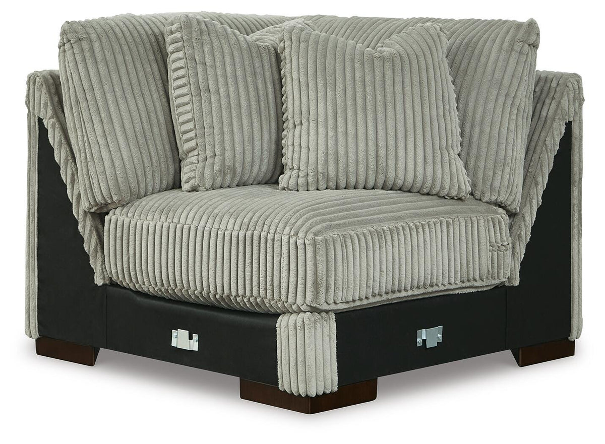 Lindyn 4-Piece Sectional with Chaise and Oversized Accent Ottoman