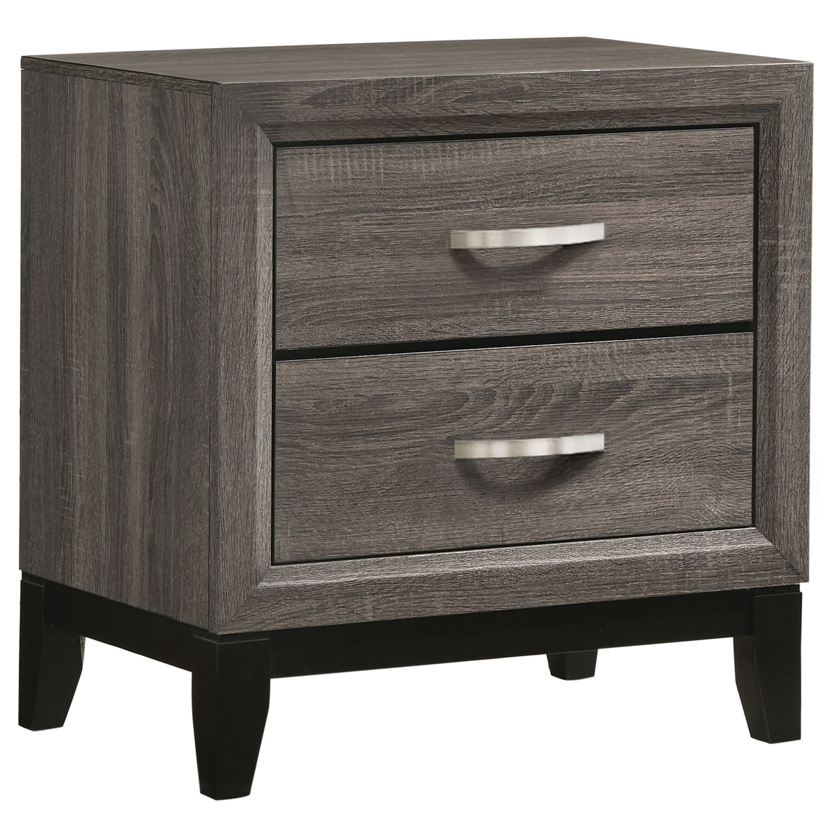 Watson Five-piece Bedroom Set Grey Oak - Full