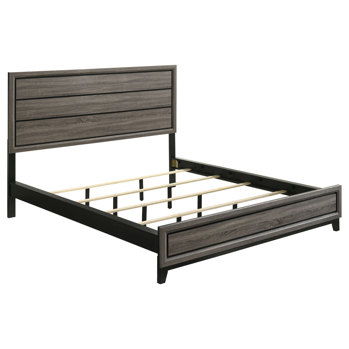 Watson Five-piece Bedroom Set Grey Oak - California King