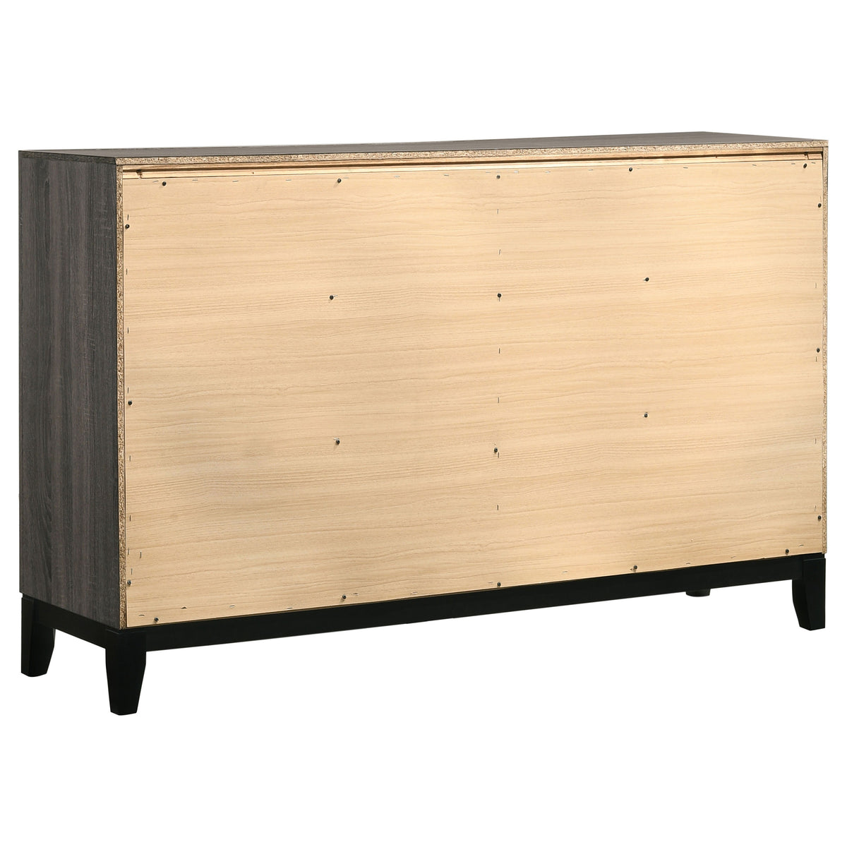 Watson Five-piece Bedroom Set Grey Oak - Queen