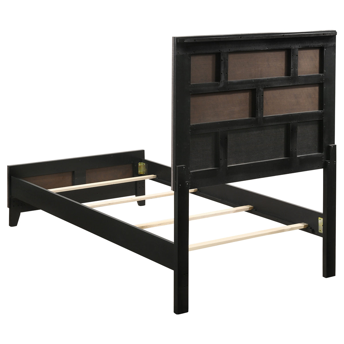 Watson Five-piece Bedroom Set Grey Oak - Twin