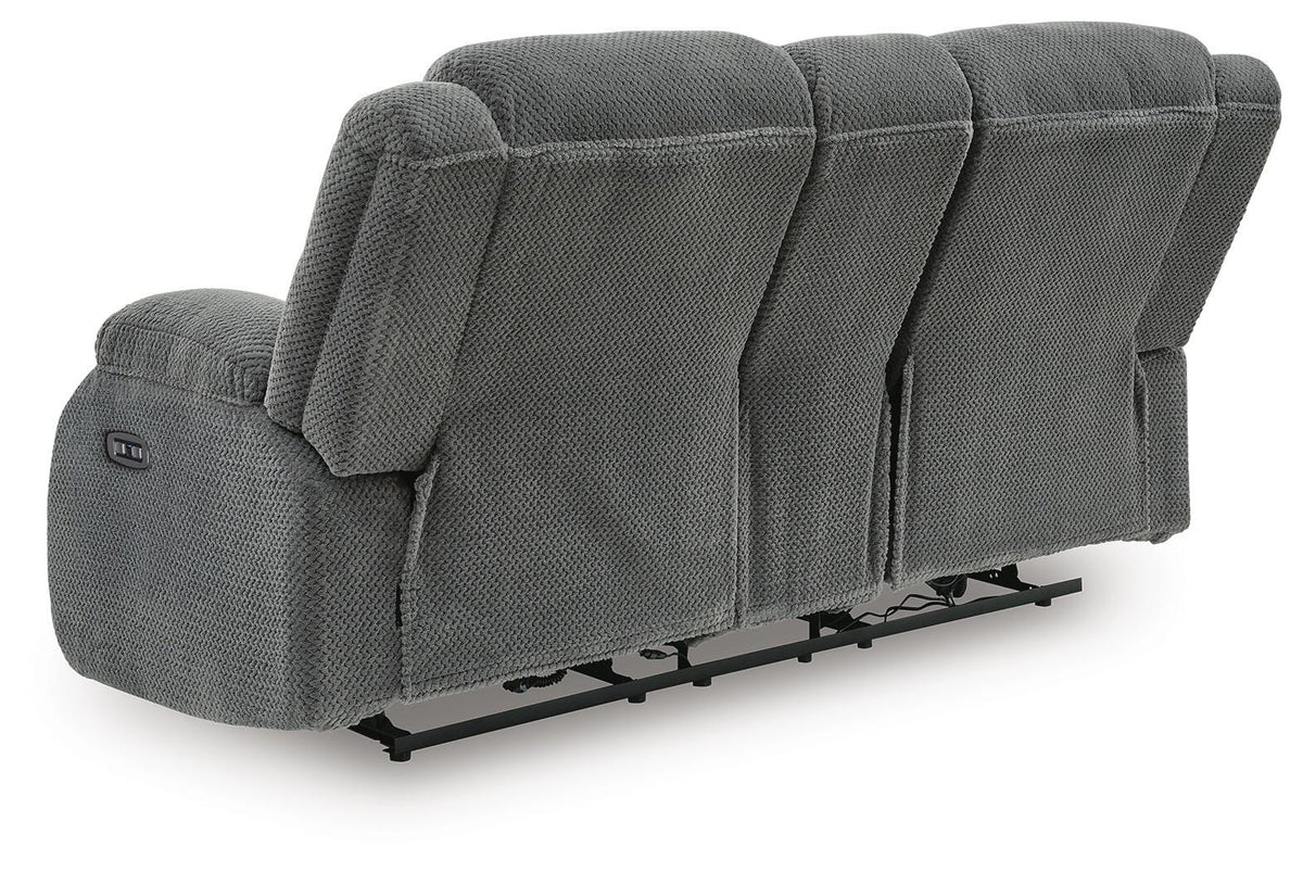 Observation DBL REC PWR Loveseat w/Console Velvet