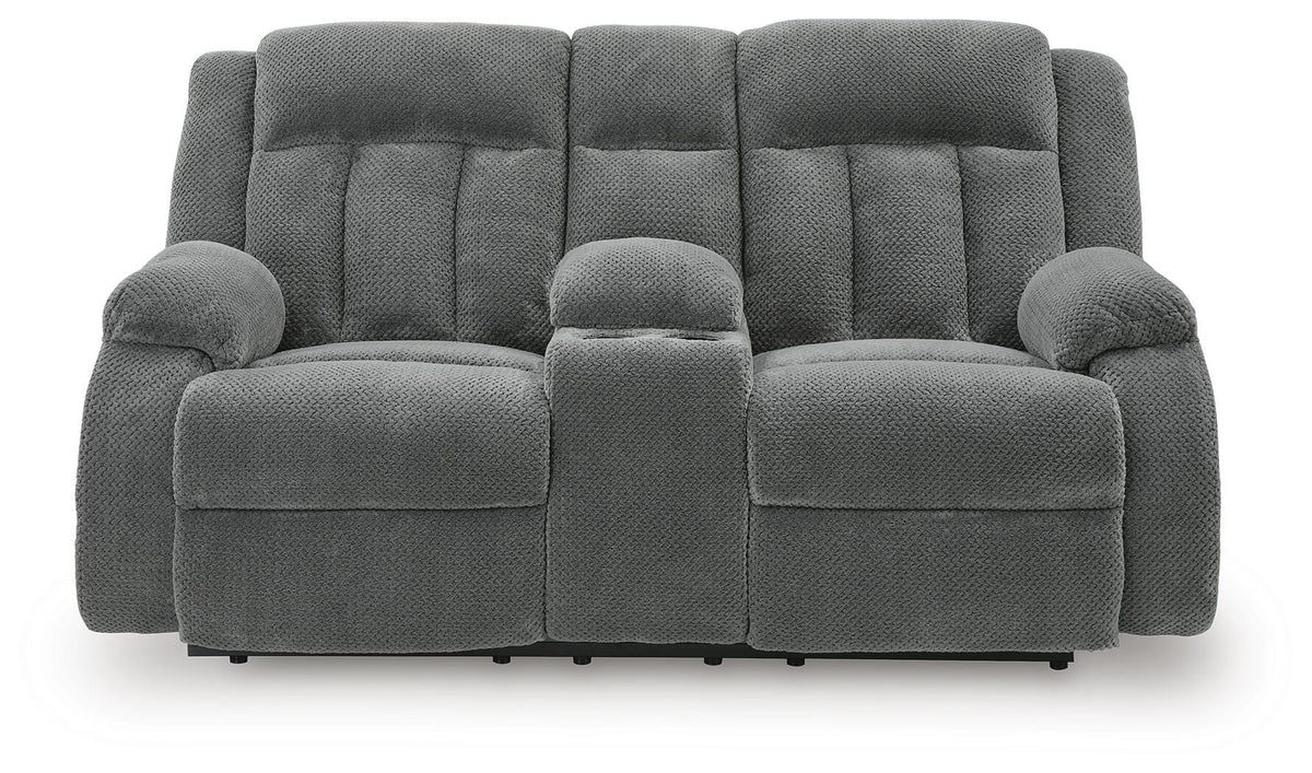 Observation DBL REC PWR Loveseat w/Console Velvet