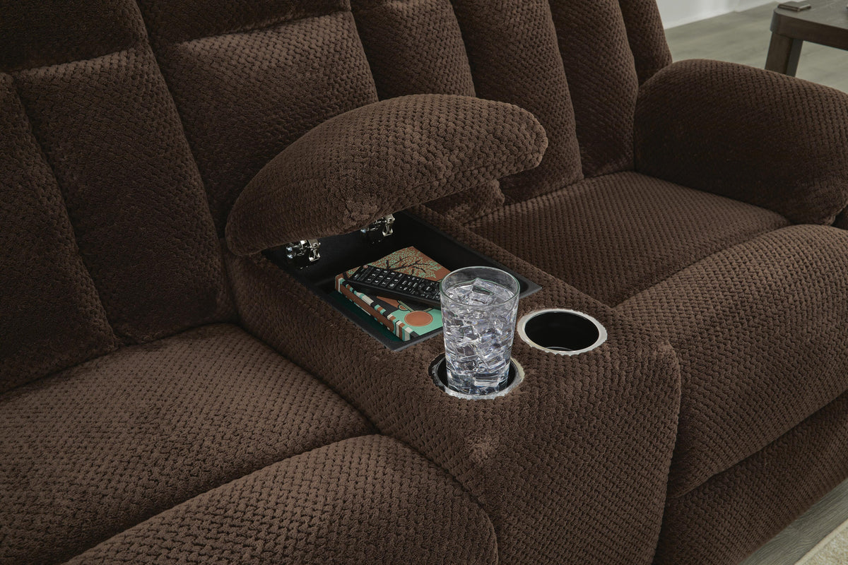 Observation DBL REC PWR Loveseat w/Console Velvet