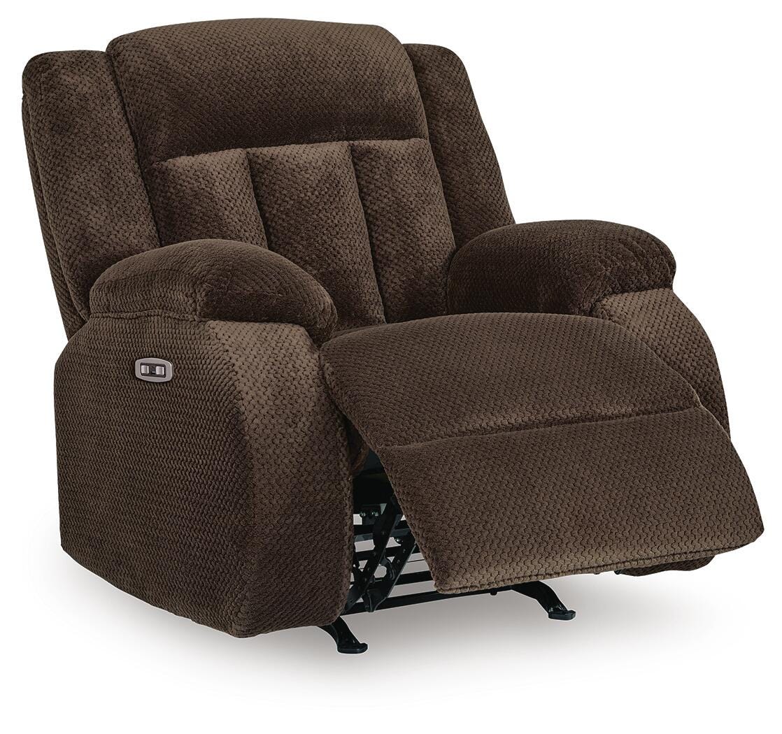 Observation Power Rocker Recliner Velvet