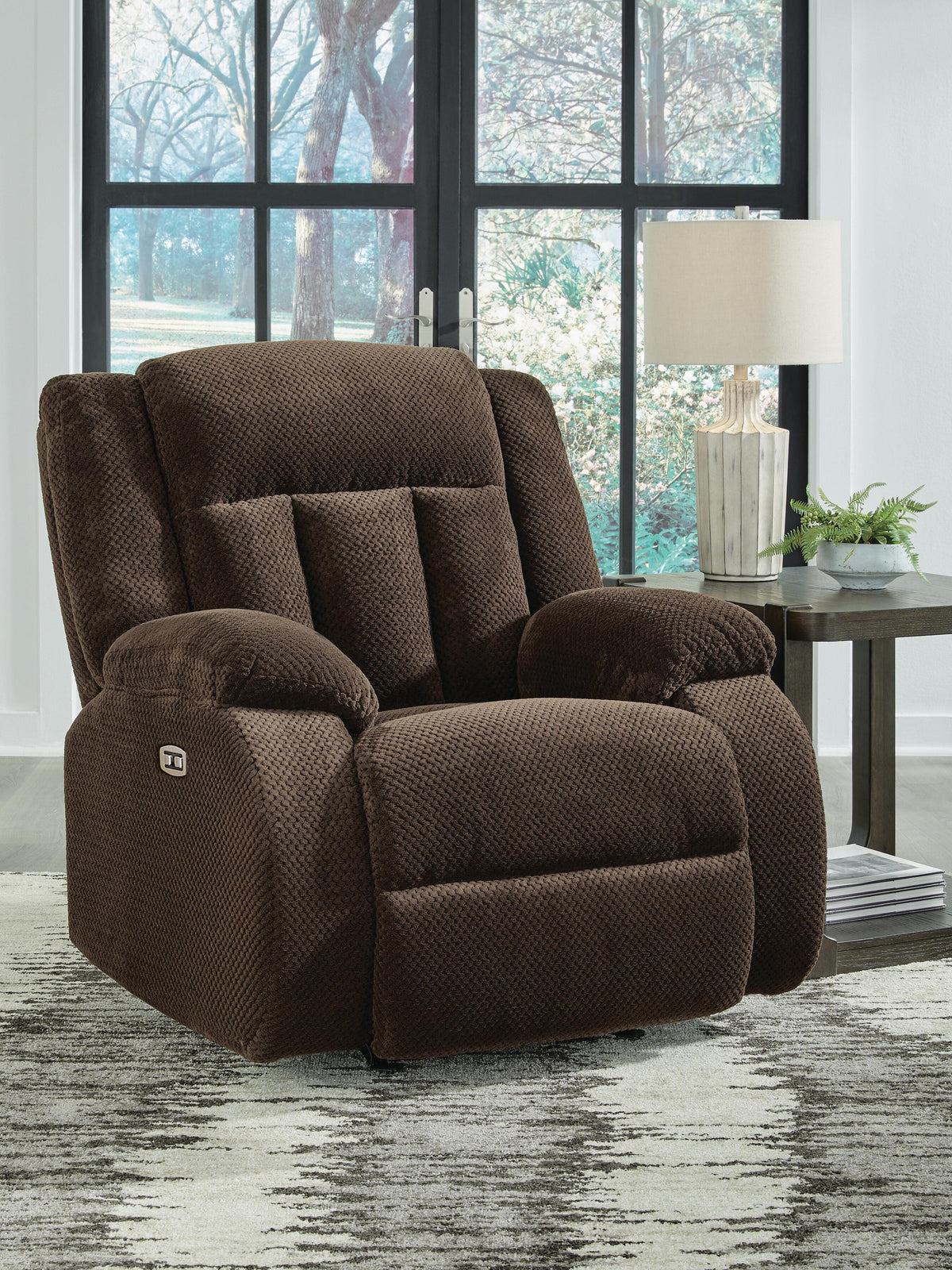 Observation Power Rocker Recliner Velvet