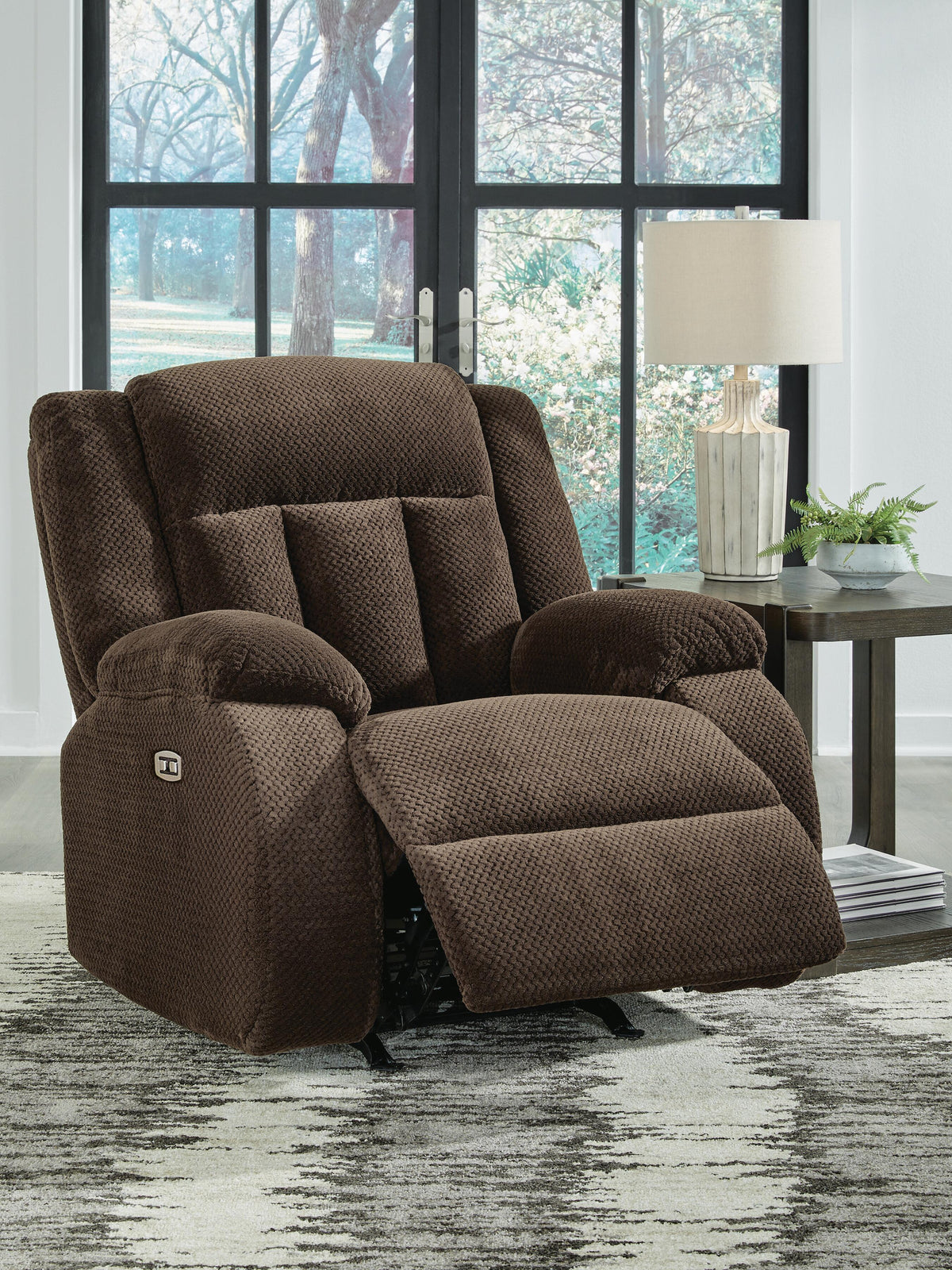 Observation Power Rocker Recliner Velvet