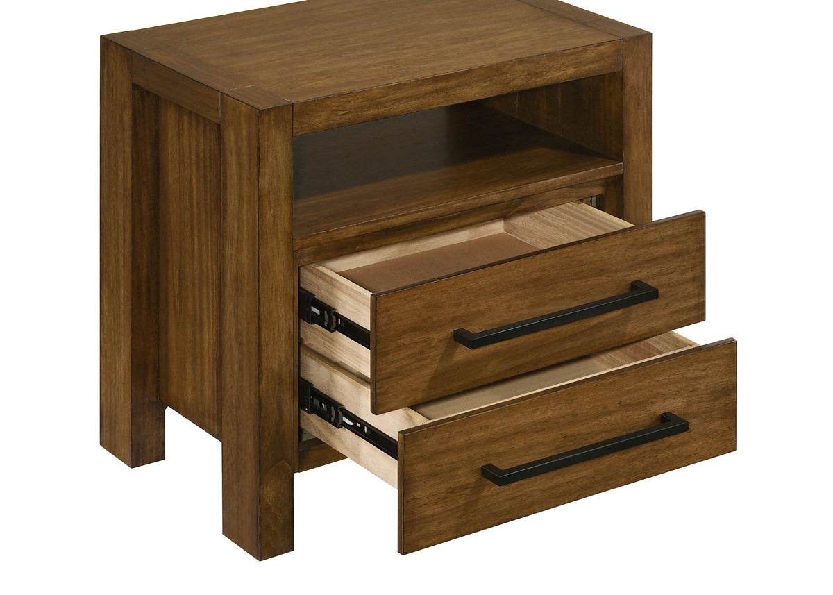 Adderley 4-piece Bedroom Set Warm Brown - California King