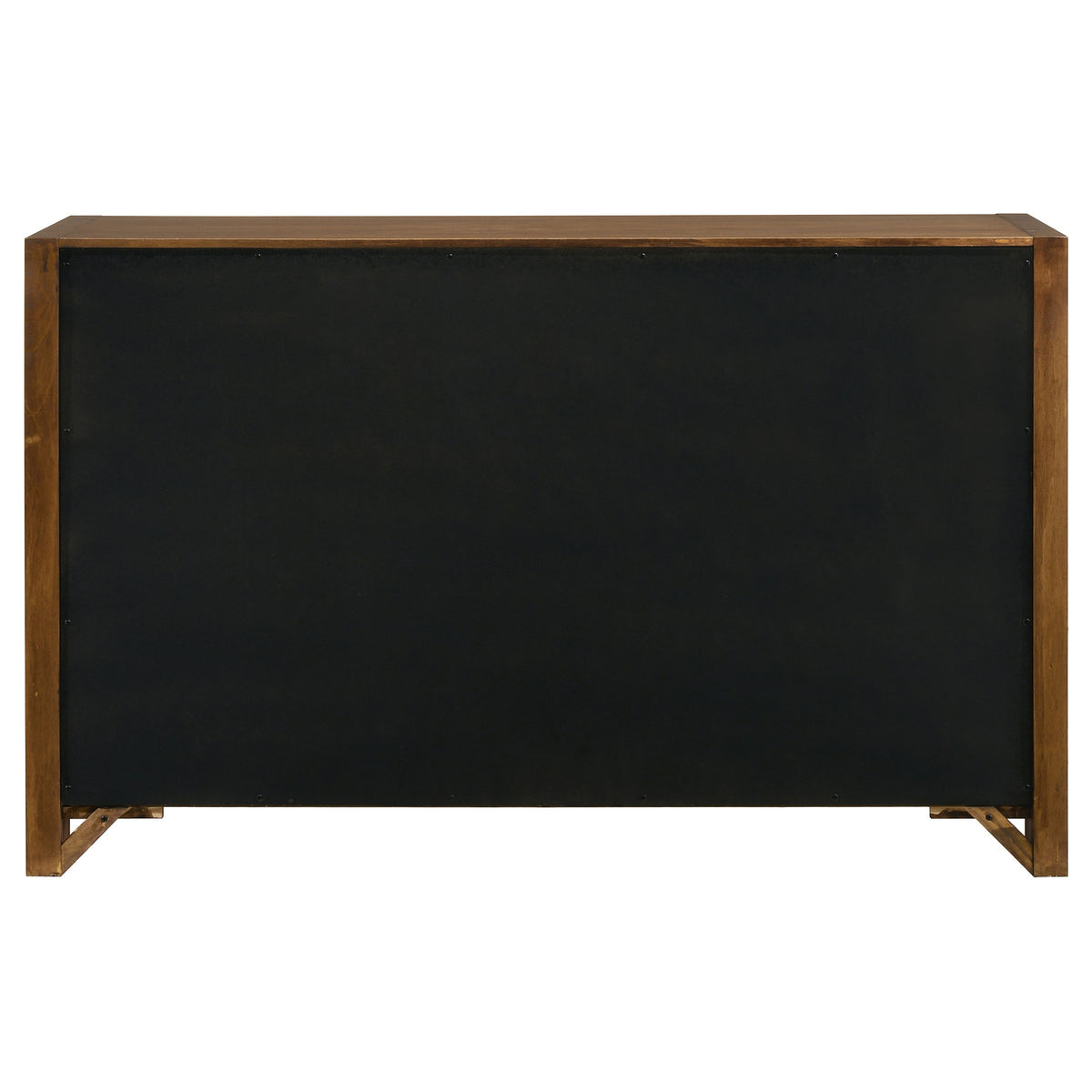 Adderley 8-drawer Bedroom Dresser Warm Brown - Without Mirror