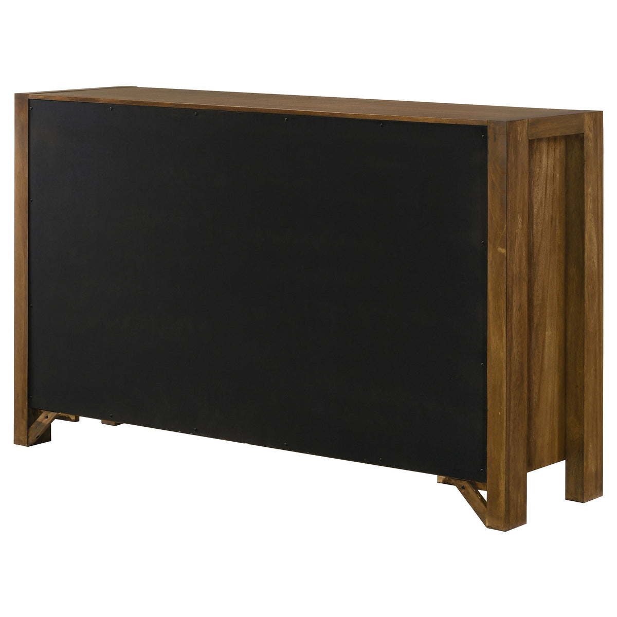 Adderley 8-drawer Bedroom Dresser Warm Brown - Without Mirror