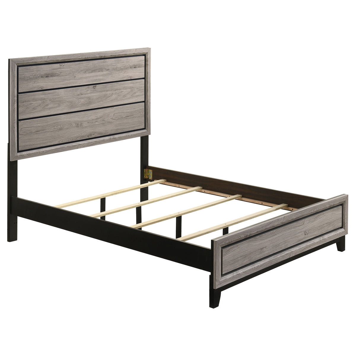 Valen Five-piece Bedroom Set Light Taupe - Full