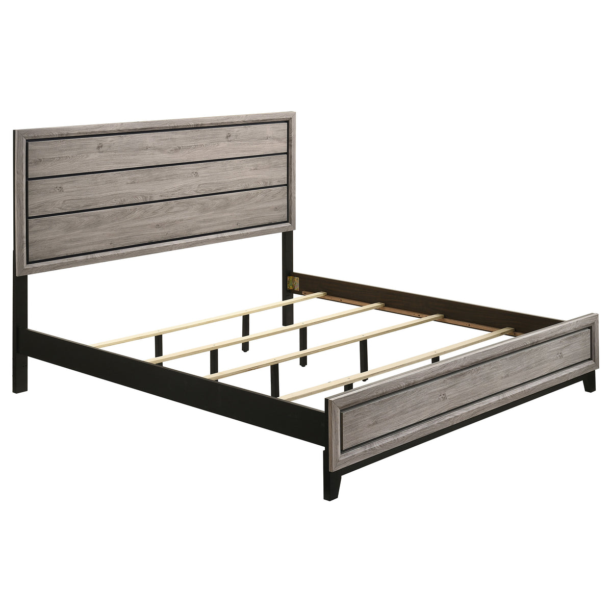 Valen Five-piece Bedroom Set Light Taupe - Eastern King