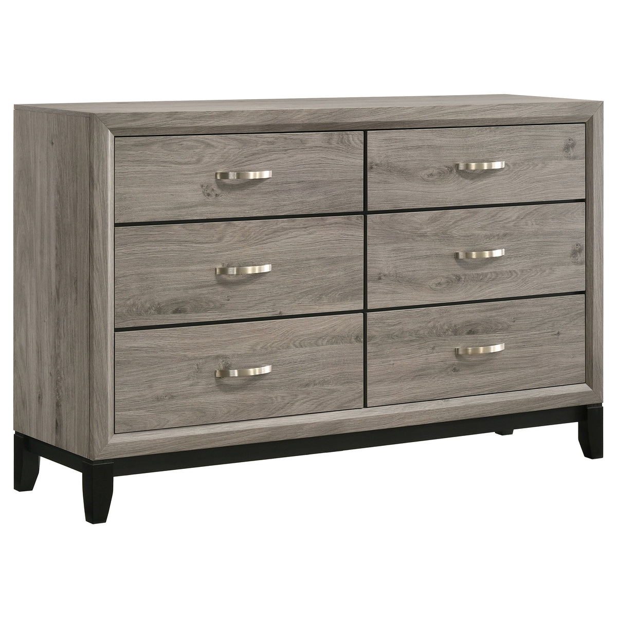 Valen Five-piece Bedroom Set Light Taupe - California King