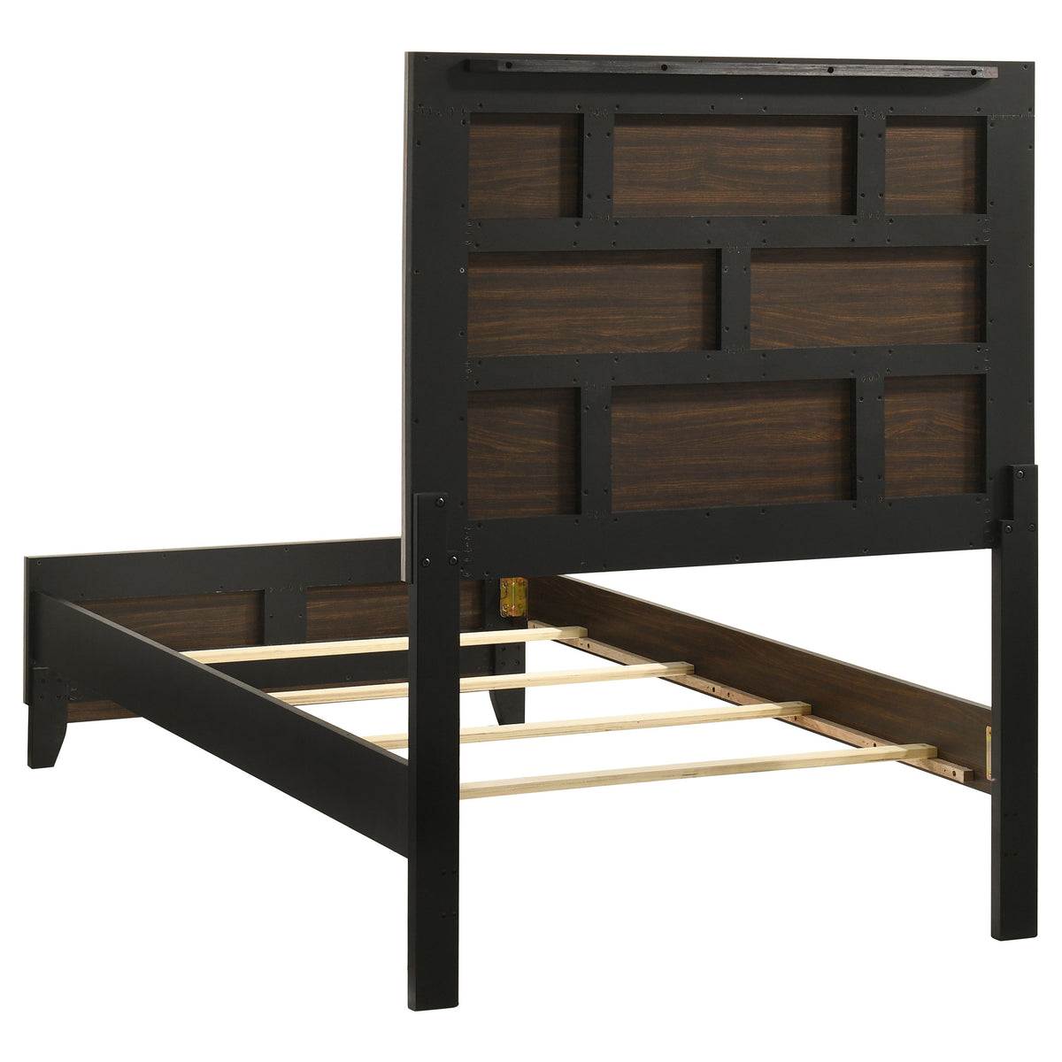 Valen Five-piece Bedroom Set Light Taupe - Twin