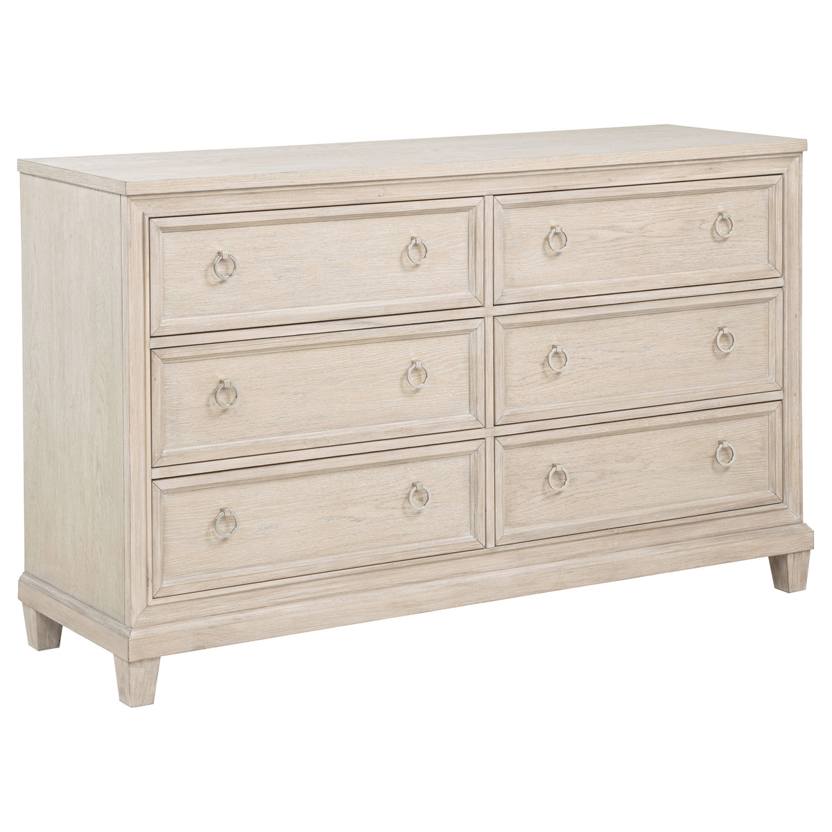 Pembroke 4-piece Bedroom Set Washed Oak - Queen