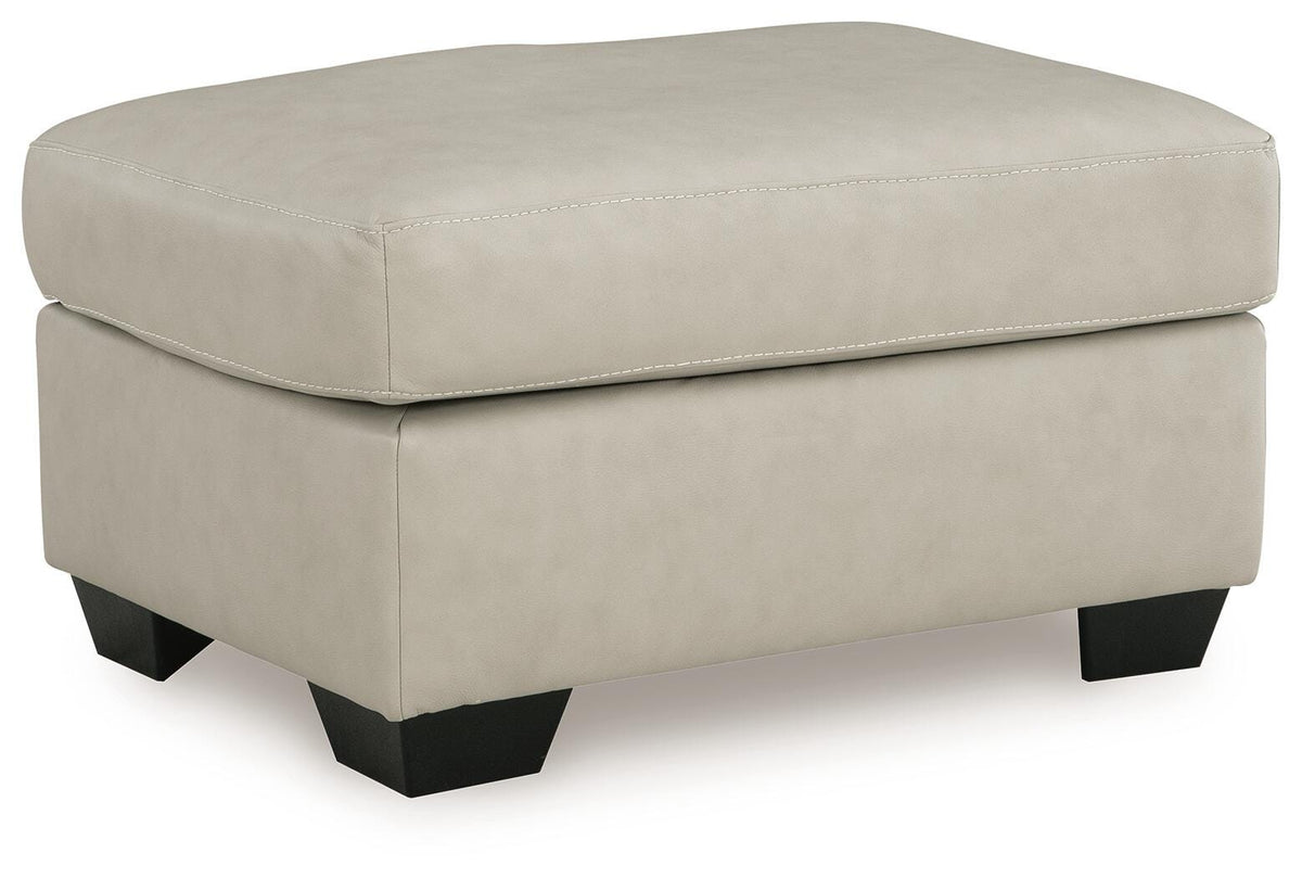 Santorine Ottoman Leather