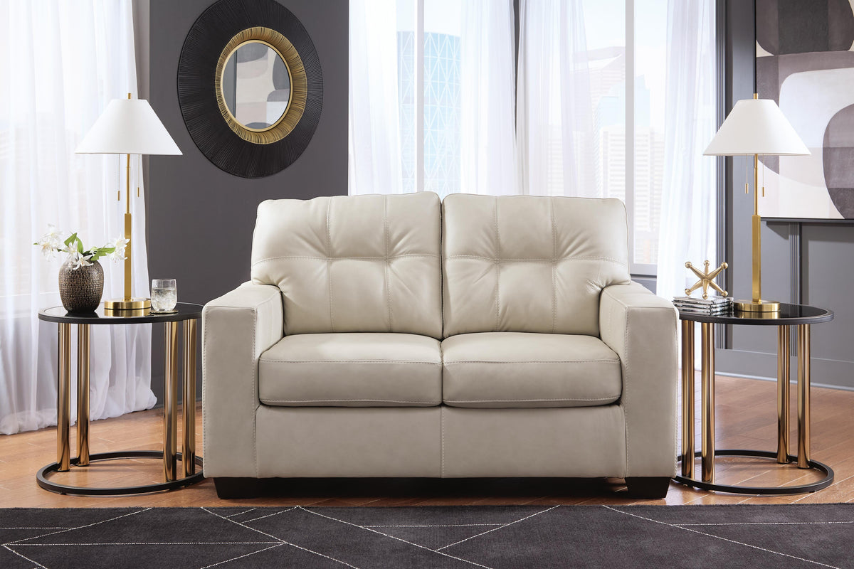 Santorine Sofa and Loveseat - Bone