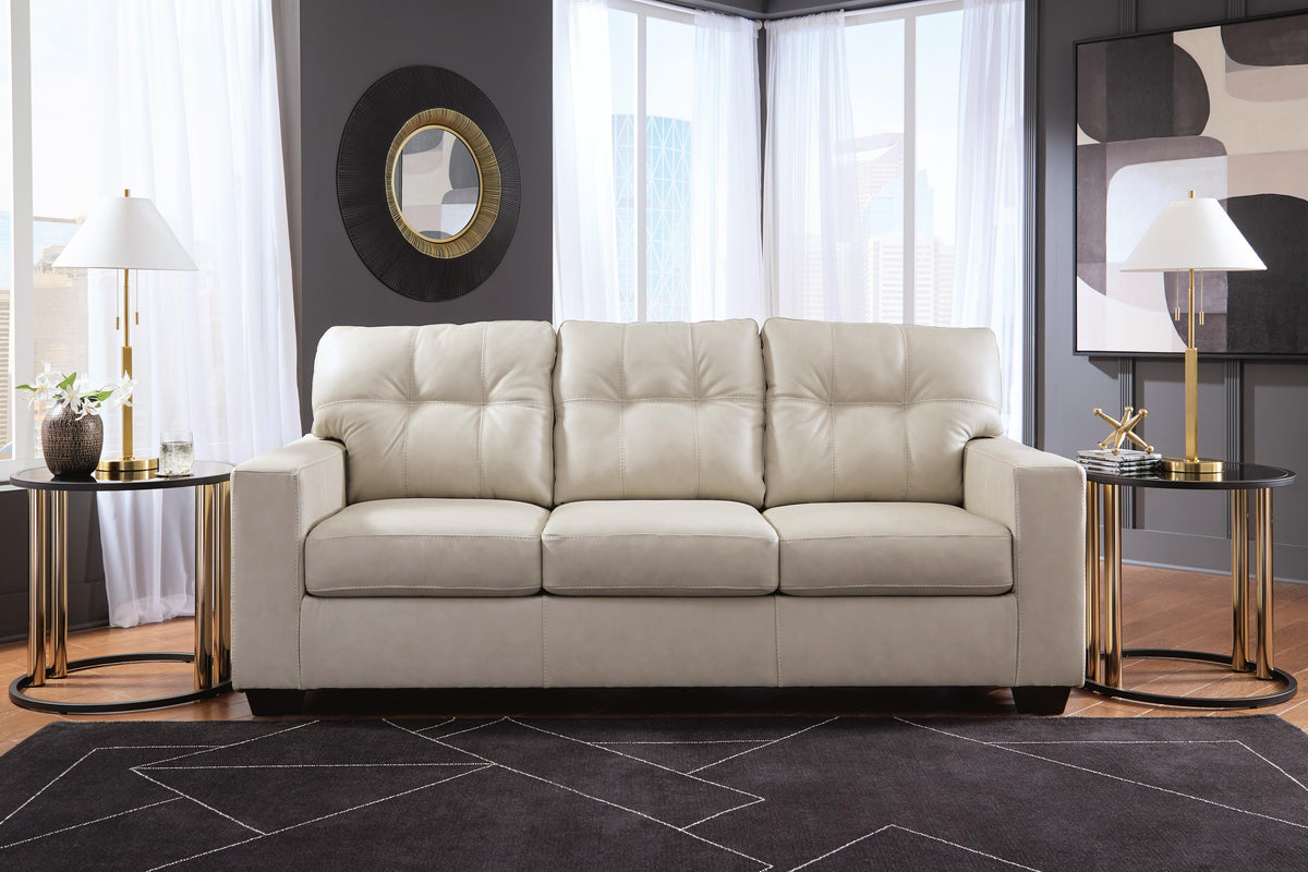 Santorine Sofa and Loveseat - Bone