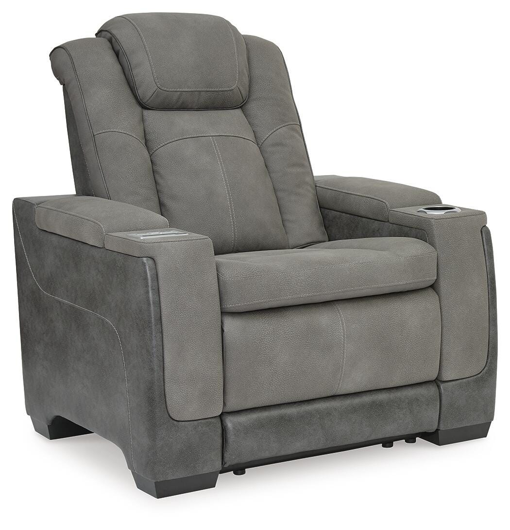 Next-Gen Durapella PWR Recliner/ADJ Headrest Faux Leather