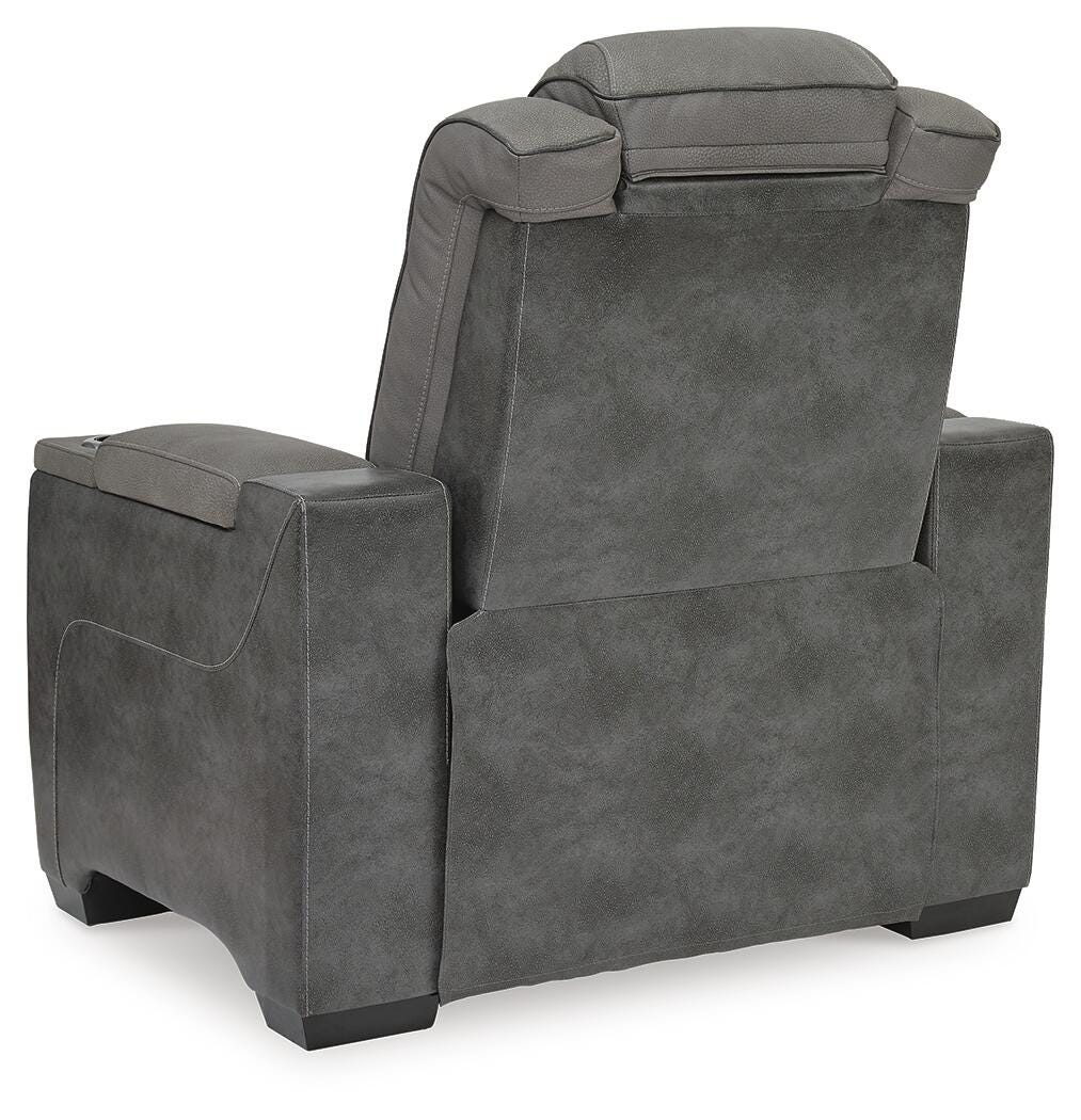Next-Gen Durapella PWR Recliner/ADJ Headrest Faux Leather