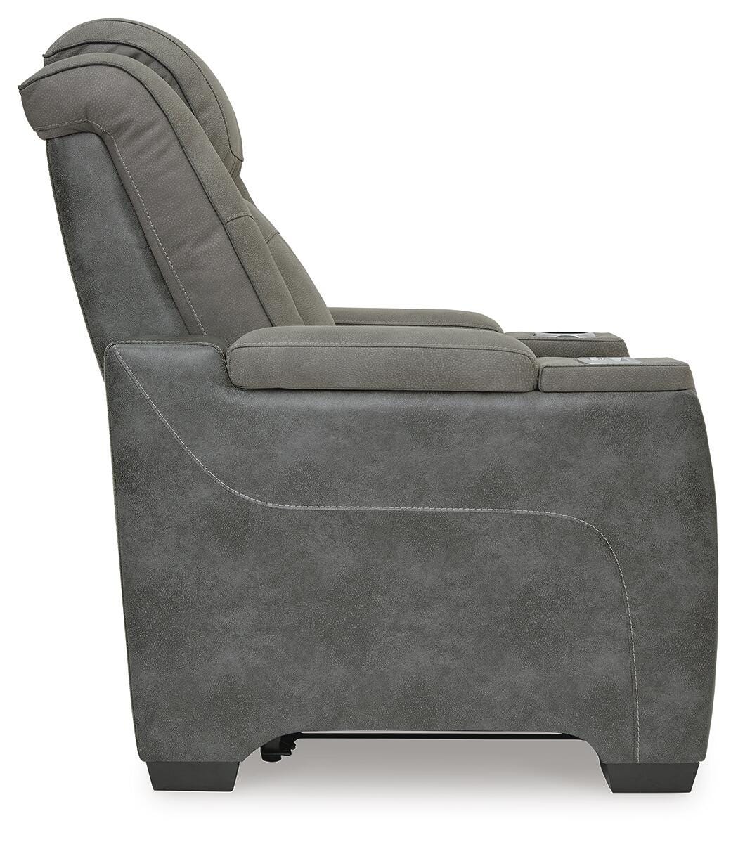 Next-Gen Durapella PWR Recliner/ADJ Headrest Faux Leather