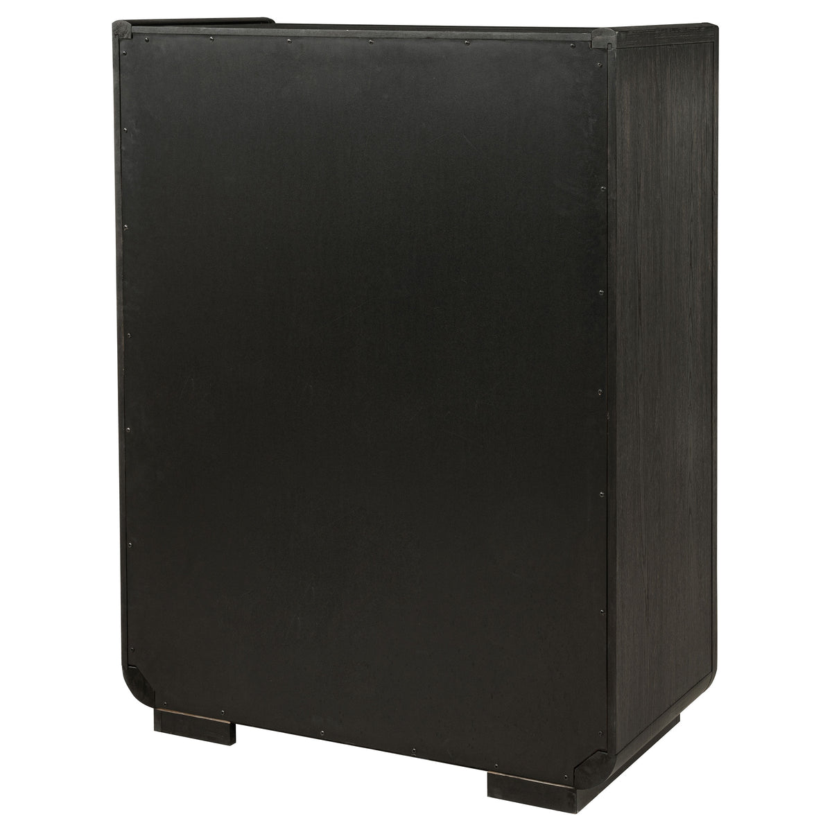 Leandro 5-drawer Bedroom Chest of Drawers Burnished Black