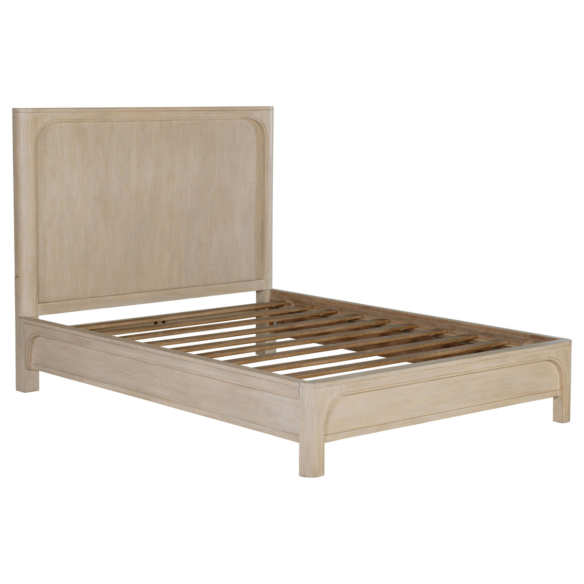 Solano 4-piece Bedroom Set Weathered Mango with 56-inch Panel Bed - Queen