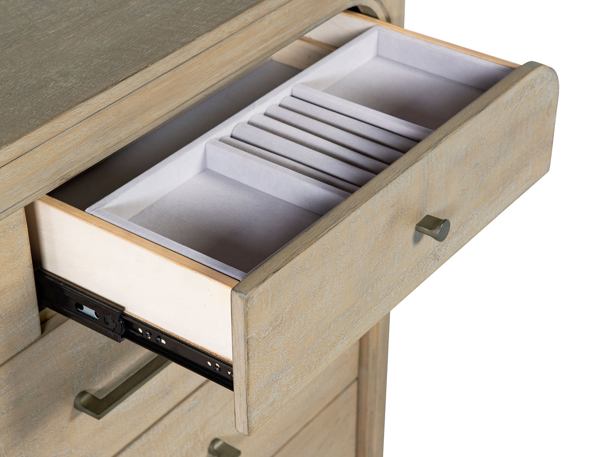 Solano 9-drawer Bedroom Dresser Weathered Mango - With Mirror