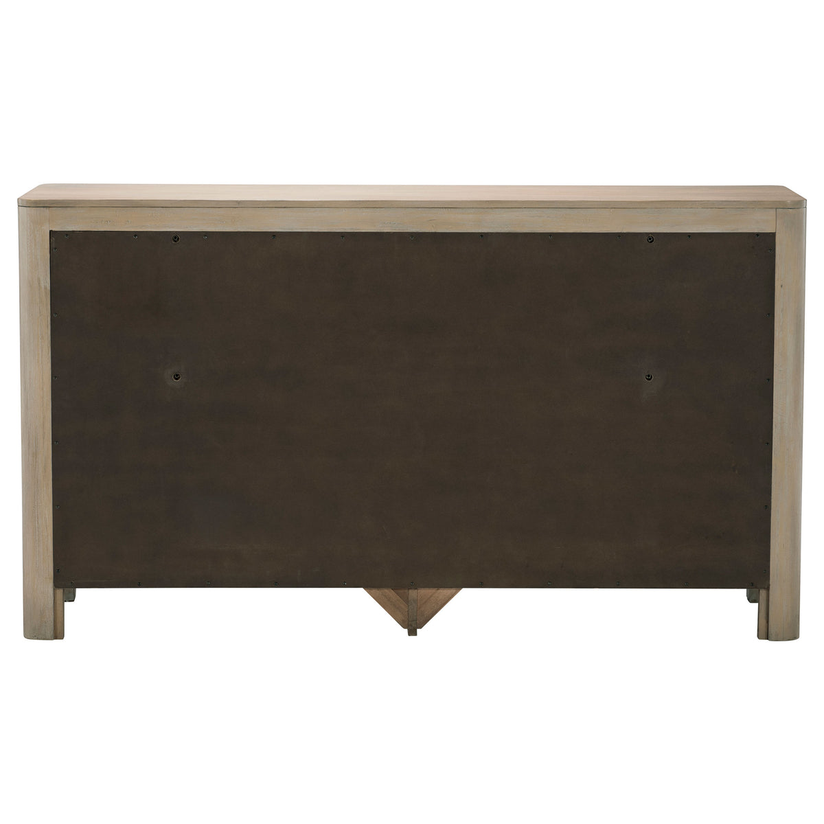 Solano 9-drawer Bedroom Dresser Weathered Mango - Without Mirror