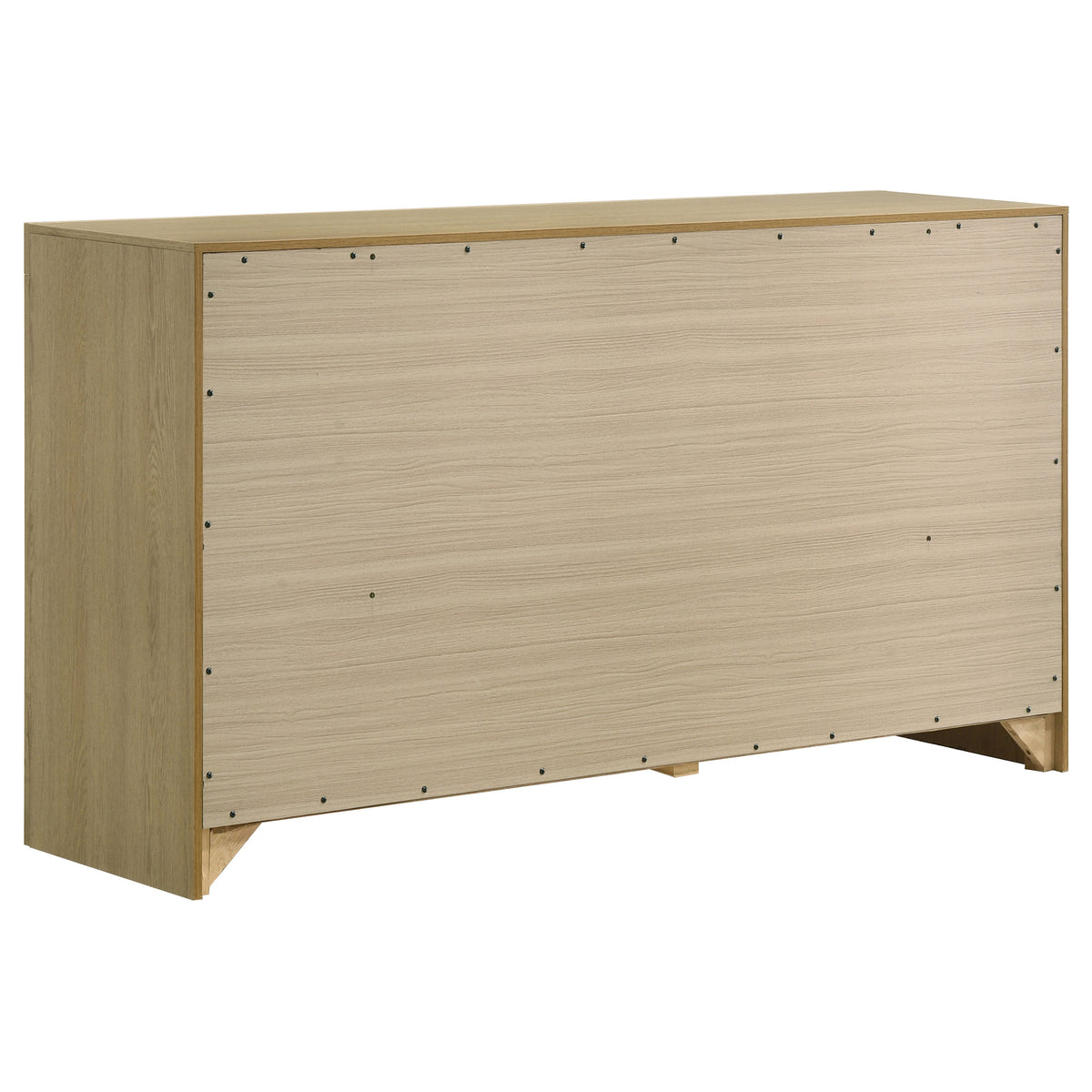 Hendricks 5-piece Bedroom Set Light Oak with Bookcase Headboard Platform Bed - Queen