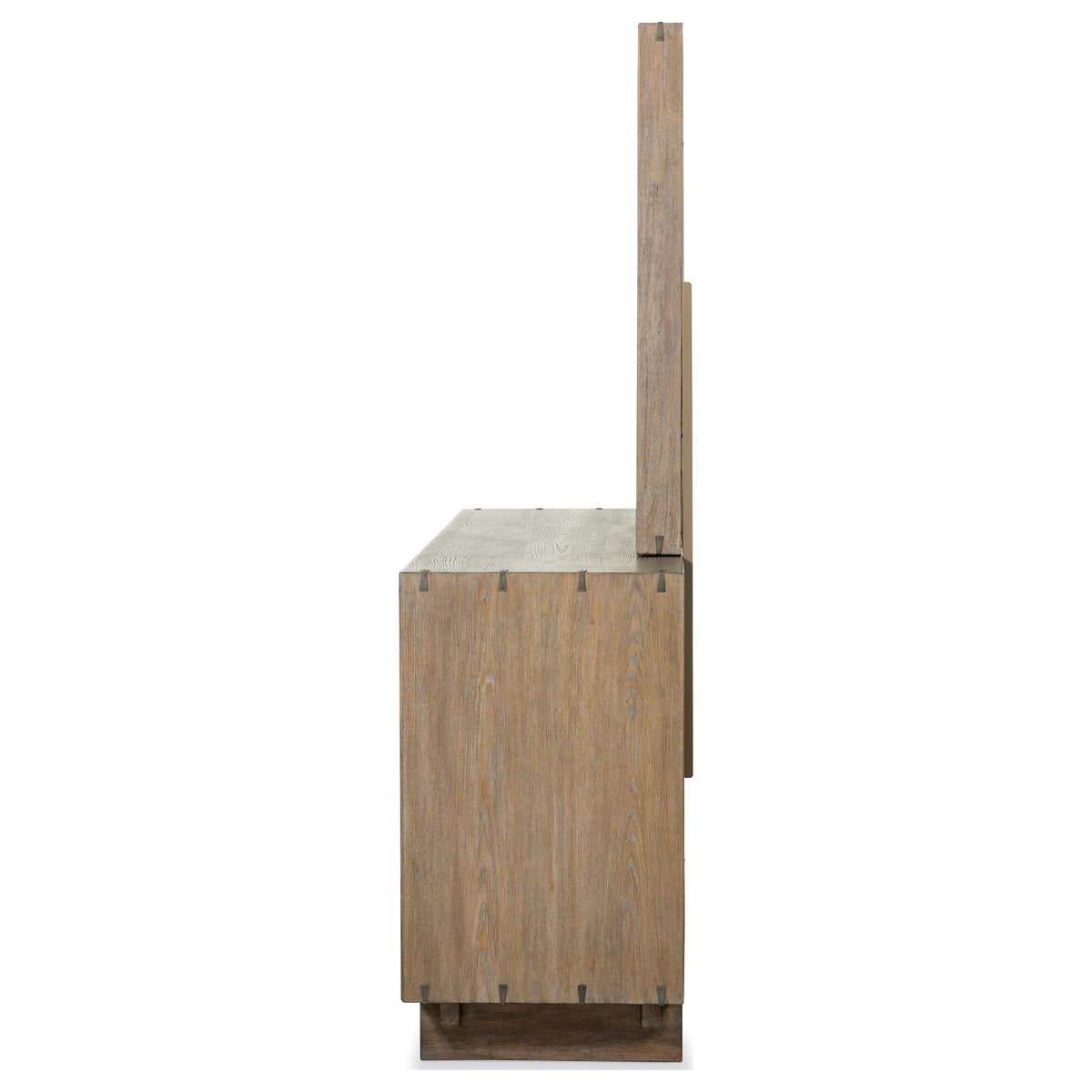 Stillwater Dresser Weathered Oak - With Mirror