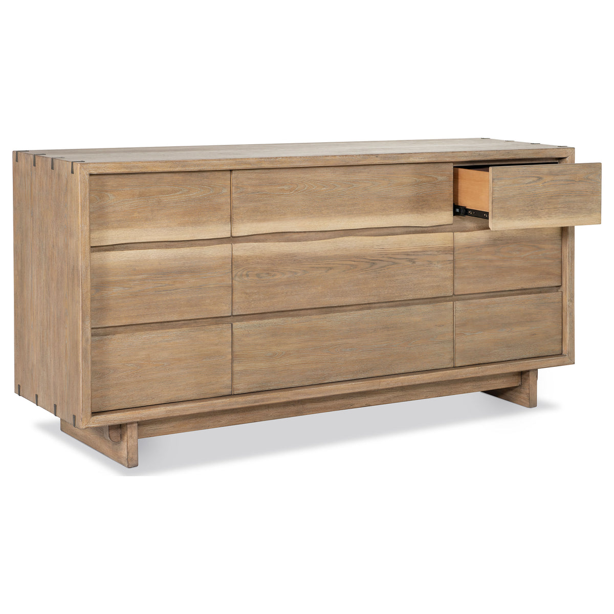 Stillwater Dresser Weathered Oak - Without Mirror