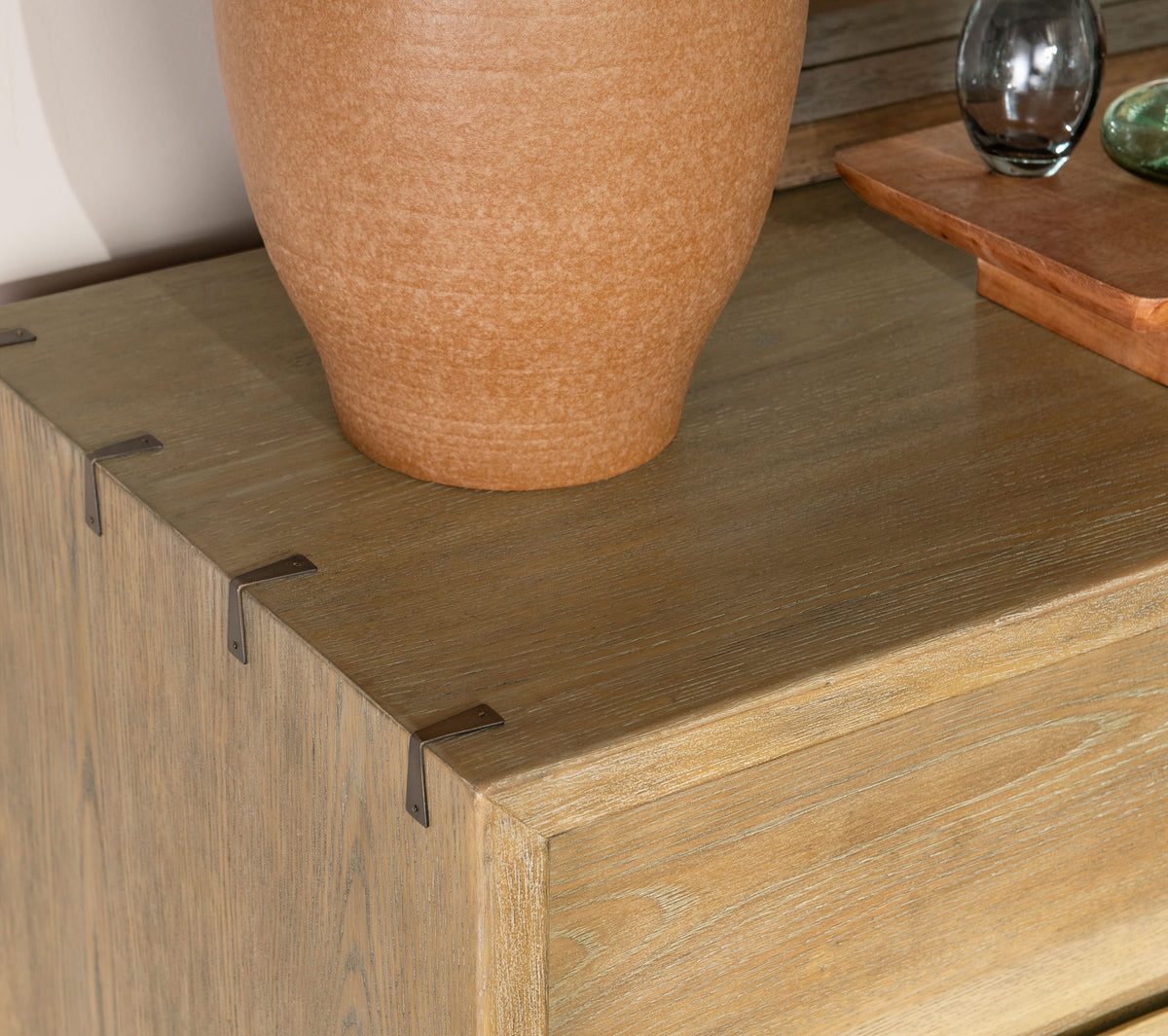 Stillwater Dresser Weathered Oak - Without Mirror