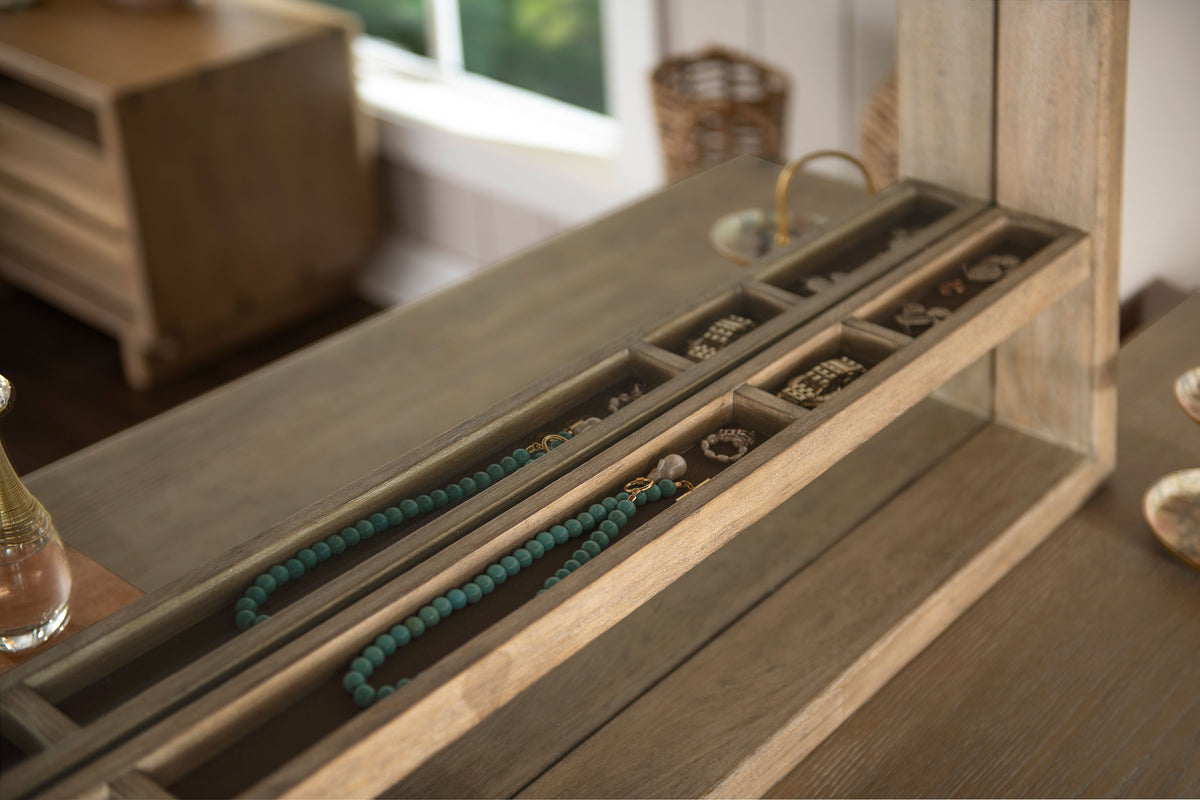 Stillwater Dresser Weathered Oak - Without Mirror