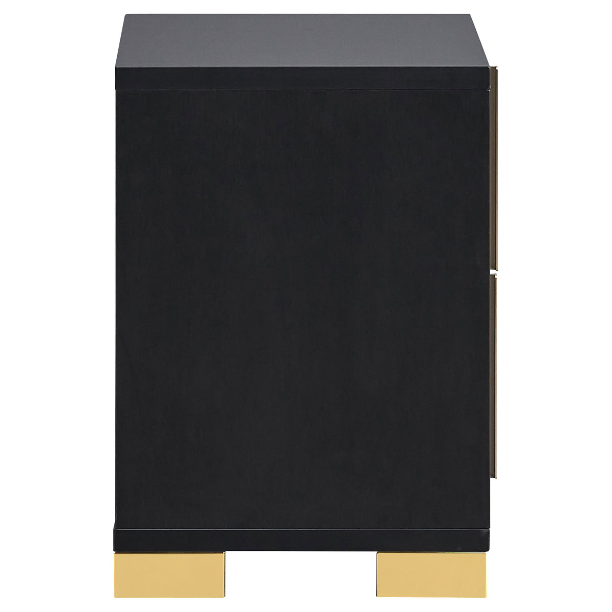 Marceline 2-drawer Nightstand - Black