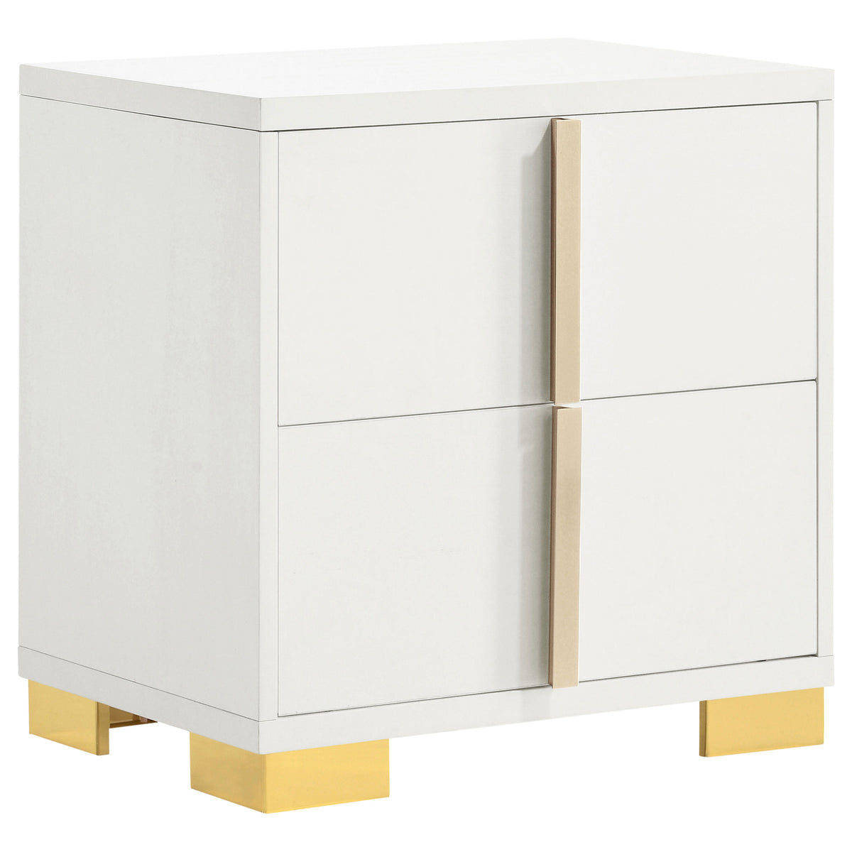 Marceline 2-drawer Nightstand - White