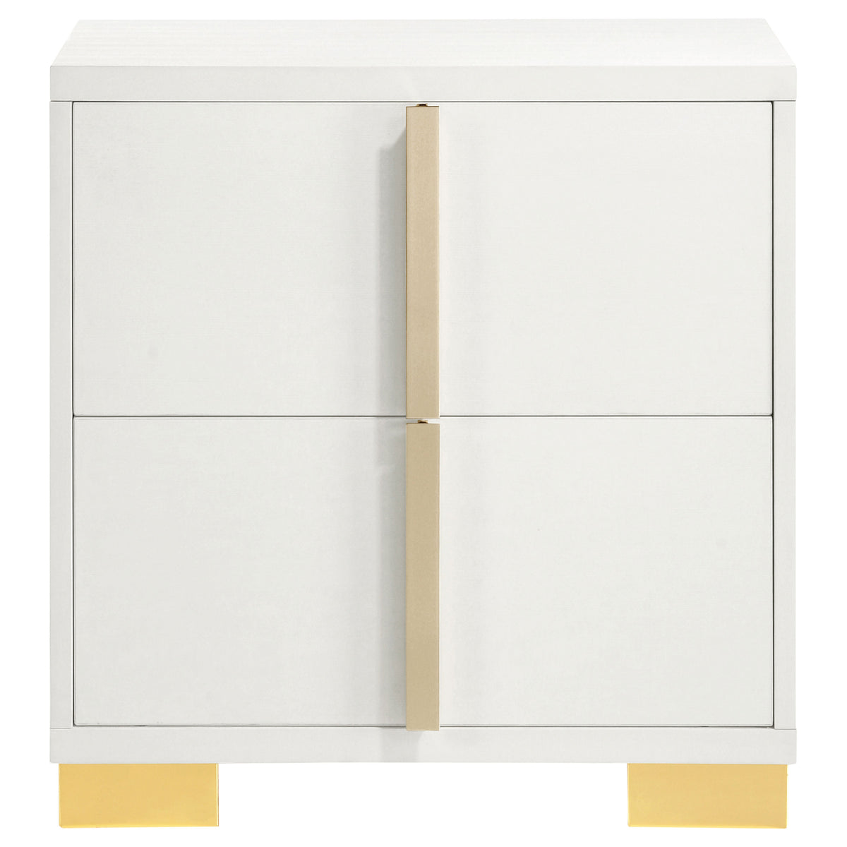 Marceline 2-drawer Nightstand - White
