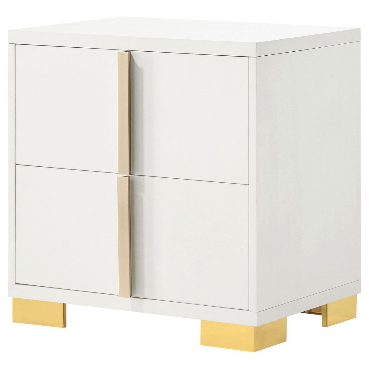 Marceline 2-drawer Nightstand - White